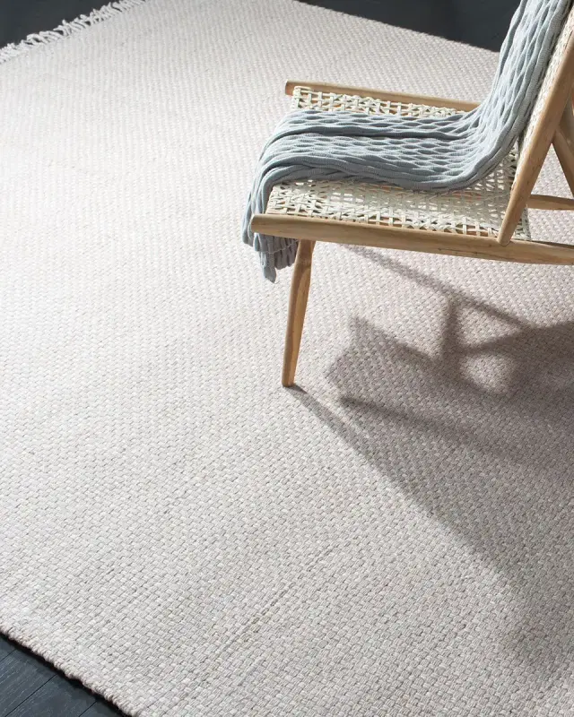 Lauren Ralph Lauren Amalie Pewter Hand-Woven Flat Weave Rug