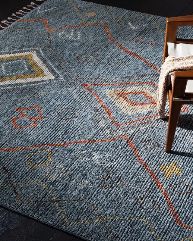 Lauren Ralph Lauren Nahla Blue Hand-Knotted Rug