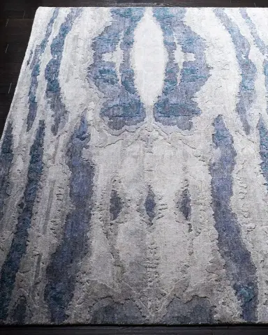 Safavieh Blue Dune Hand-Knotted Rug | Thumbnail 2 Safavieh Blue Dune Hand-Knotted Rug | Thumbnail 2