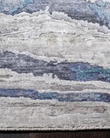 Safavieh Blue Dune Hand-Knotted Rug | Thumbnail 3 Safavieh Blue Dune Hand-Knotted Rug | Thumbnail 3