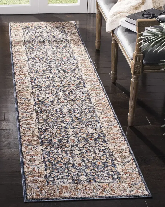 Lauren Ralph Lauren Carlingford Navy Power-Loomed Rug