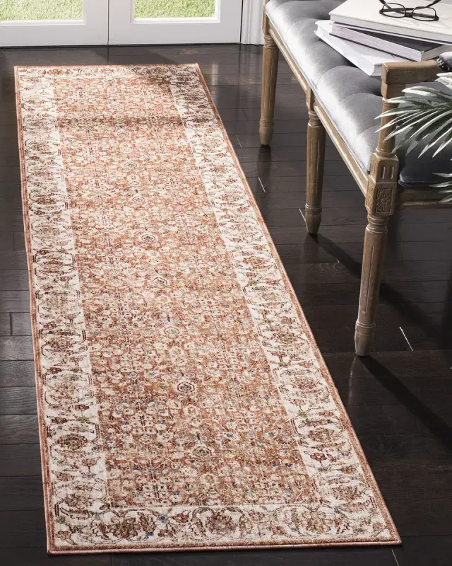 Lauren Ralph Lauren Helena Beige/Light Rust Power-Loomed Rug