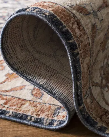 Lauren Ralph Lauren Carlingford Navy Power-Loomed Rug | Thumbnail 4 Lauren Ralph Lauren Carlingford Navy Power-Loomed Rug | Thumbnail 4