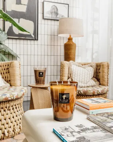 Baobab Collection Max 24 Les Prestigieuses Cuir de Russie Scented Candle | Thumbnail 2