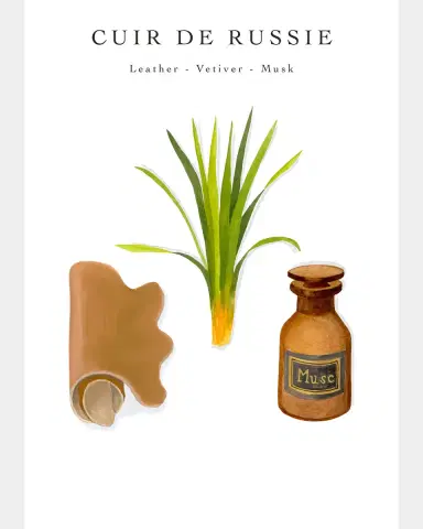 Baobab Collection Max 24 Les Prestigieuses Cuir de Russie Scented Candle | Thumbnail 5