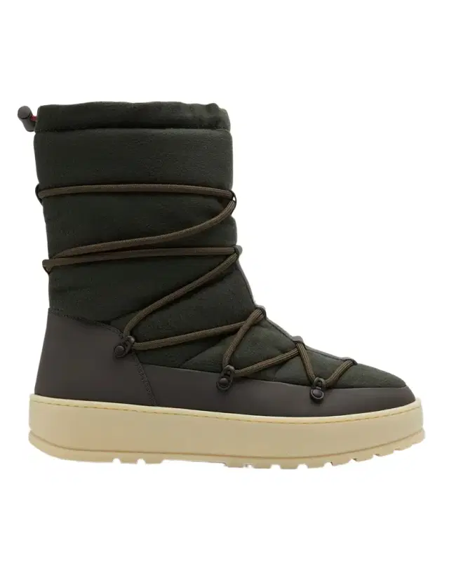 Men 's Cashmere Drawcord Winter Boots