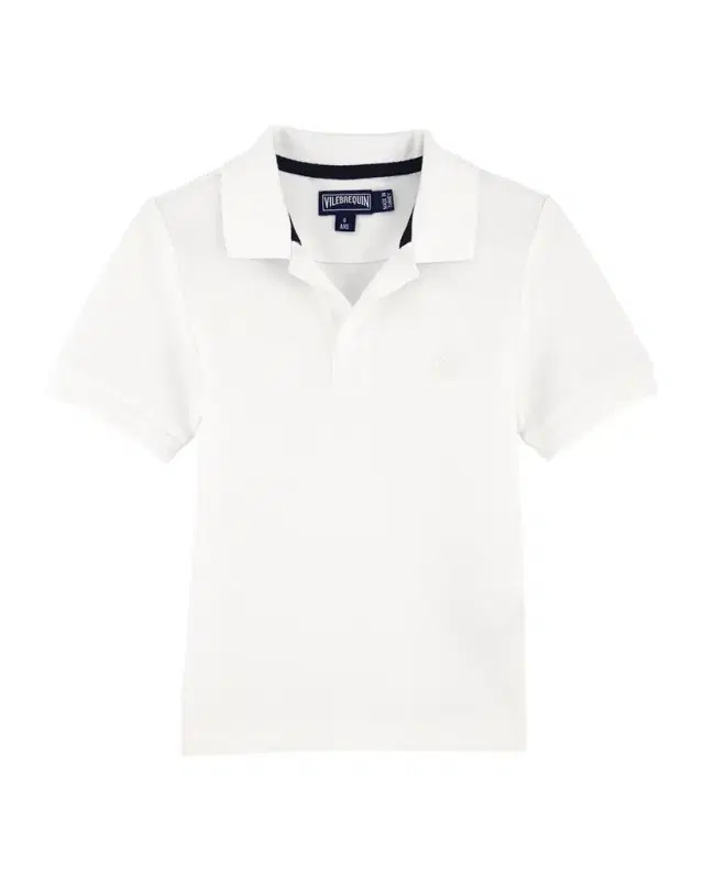 Boy 's Changing Cotton Pique Polo Shirt, Size -14