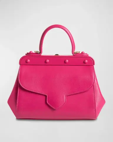 Franzi Margherita Small Leather Top-Handle Bag | Thumbnail 4 Franzi Margherita Small Leather Top-Handle Bag | Thumbnail 4