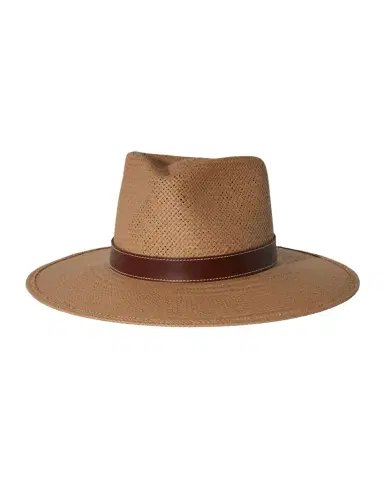 Janessa Leone Halston Packable Fedora | Thumbnail 1 Janessa Leone Halston Packable Fedora | Thumbnail 1