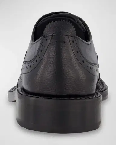 Karl Lagerfeld Paris Men's Braided Welt Wingtip Derby Shoes | Thumbnail 3 Karl Lagerfeld Paris Men's Braided Welt Wingtip Derby Shoes | Thumbnail 3