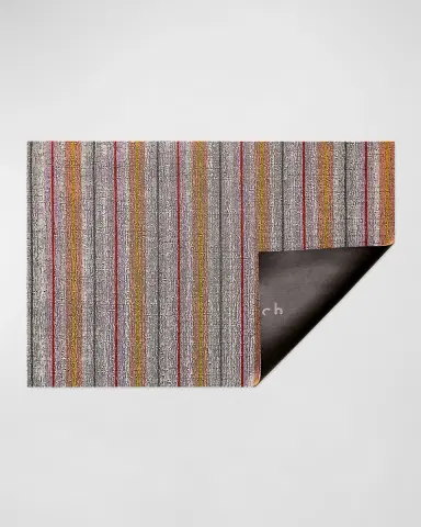 Chilewich Ribbon Stripe Indoor/Outdoor Shag Runner, 2 ' x 6 ' | Thumbnail 2 Chilewich Ribbon Stripe Indoor/Outdoor Shag Runner, 2 ' x 6 ' | Thumbnail 2