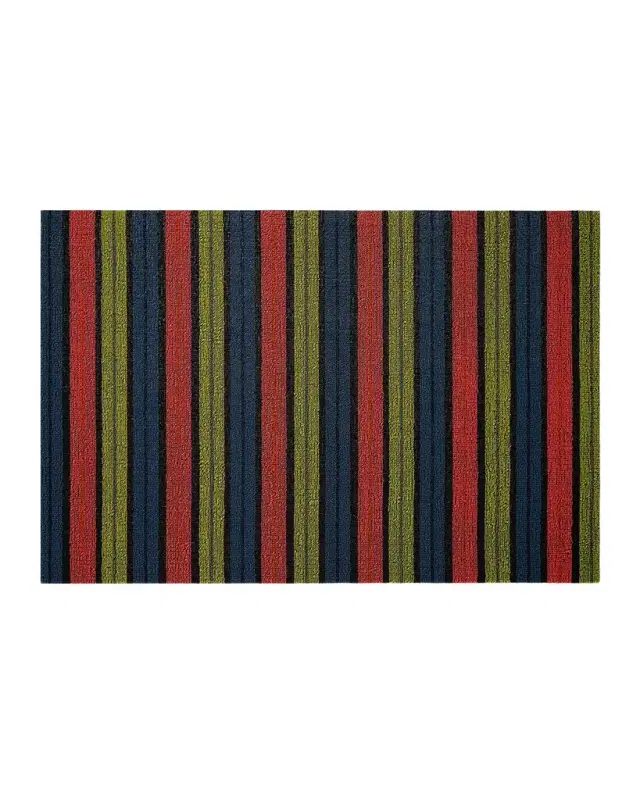 Chilewich Ribbon Stripe Indoor/Outdoor Shag Runner, 2 ' x 6 '