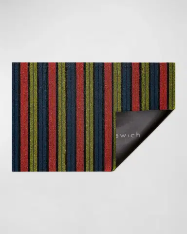 Chilewich Ribbon Stripe Indoor/Outdoor Shag Mat, 3 ' x 5 ' | Thumbnail 2 Chilewich Ribbon Stripe Indoor/Outdoor Shag Mat, 3 ' x 5 ' | Thumbnail 2