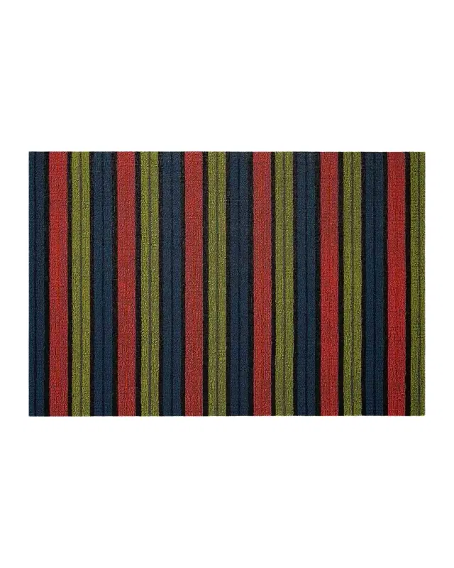 Chilewich Ribbon Stripe Indoor/Outdoor Shag Mat, 3 ' x 5 '