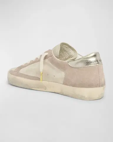 Golden Goose Super-Star Bicolor Suede Low-Top Sneakers | Thumbnail 3 Golden Goose Super-Star Bicolor Suede Low-Top Sneakers | Thumbnail 3
