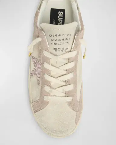 Golden Goose Super-Star Bicolor Suede Low-Top Sneakers | Thumbnail 5 Golden Goose Super-Star Bicolor Suede Low-Top Sneakers | Thumbnail 5
