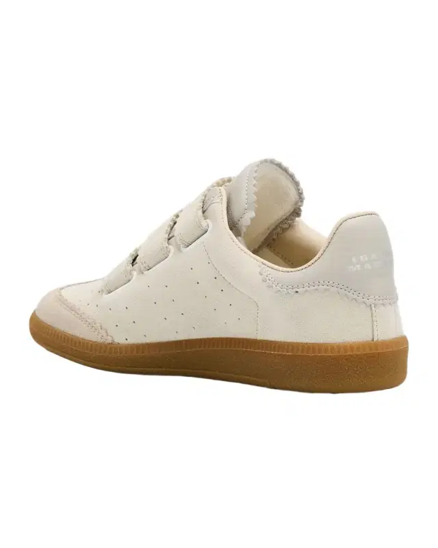 Beth Mixed Leather Triple-Grip Sneakers