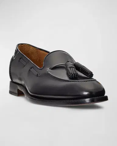 Ralph Lauren Purple Label Luther Tassel Calfskin Loafer | Thumbnail 2