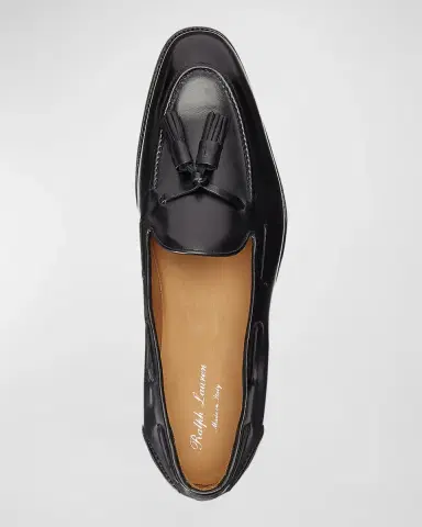 Ralph Lauren Purple Label Luther Tassel Calfskin Loafer | Thumbnail 4