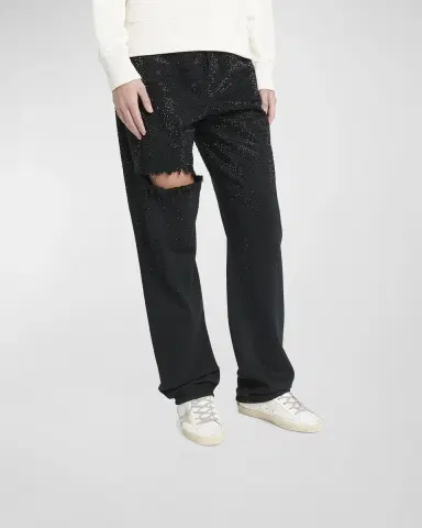Golden Goose Superstar Leather Upper And Heel Suede Star And Spur Cream Sole Sneakers | Thumbnail 2
