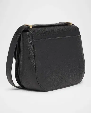 Ferragamo Double Gancio Flap Leather Crossbody Bag | Thumbnail 3 Ferragamo Double Gancio Flap Leather Crossbody Bag | Thumbnail 3