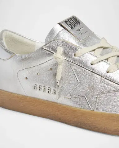 Golden Goose Superstar Metallic Leather Low-Top Sneakers | Thumbnail 5 Golden Goose Superstar Metallic Leather Low-Top Sneakers | Thumbnail 5