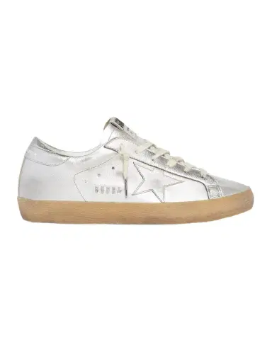 Golden Goose Superstar Metallic Leather Low-Top Sneakers | Thumbnail 1 Golden Goose Superstar Metallic Leather Low-Top Sneakers | Thumbnail 1