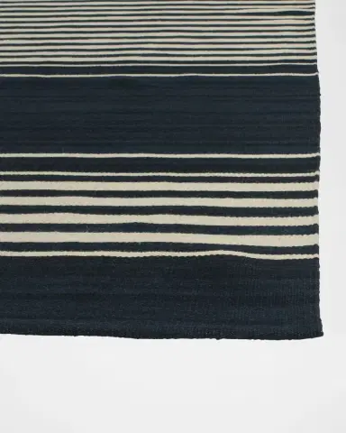 Ralph Lauren Home Bluff Point Stripe Hand-Woven Rug | Thumbnail 2 Ralph Lauren Home Bluff Point Stripe Hand-Woven Rug | Thumbnail 2