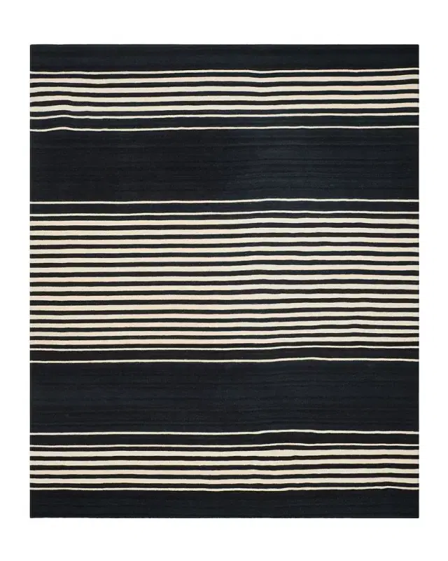 Ralph Lauren Home Bluff Point Stripe Hand-Woven Rug