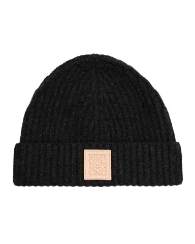 Loewe Cashmere Blend Logo-Patch Beanie | Thumbnail 1