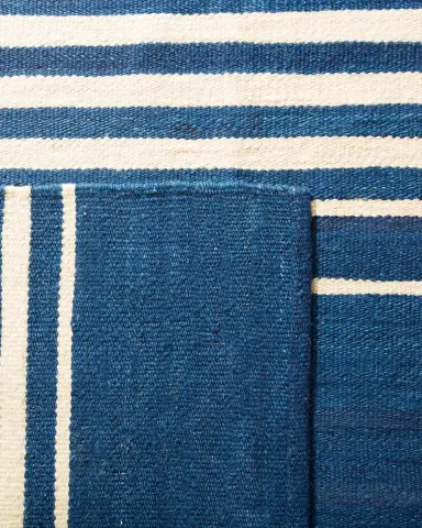 Ralph Lauren Home Bluff Point Stripe Hand-Woven Rug | Thumbnail 3 Ralph Lauren Home Bluff Point Stripe Hand-Woven Rug | Thumbnail 3