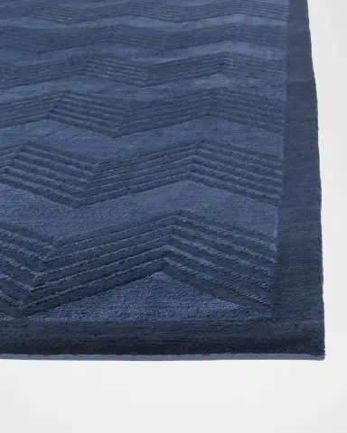 Ralph Lauren Home Monroe Chevron Hand Knotted Rug | Thumbnail 4 Ralph Lauren Home Monroe Chevron Hand Knotted Rug | Thumbnail 4