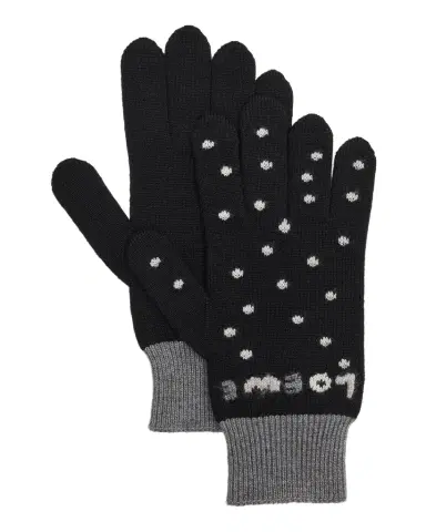 Loewe Wool-Blend Logo Woven Gloves | Thumbnail 1 Loewe Wool-Blend Logo Woven Gloves | Thumbnail 1