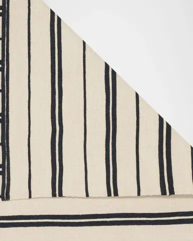 Ralph Lauren Home Brett Stripe Flat-Weave Rug | Thumbnail 3