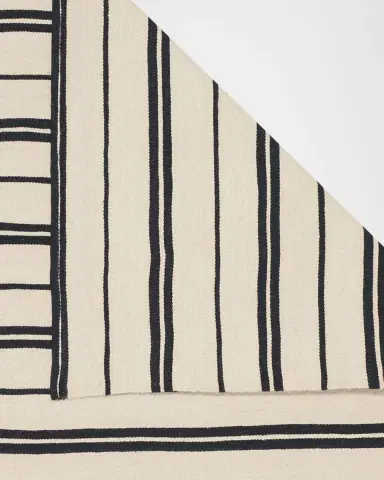 Ralph Lauren Home Brett Stripe Flat-Weave Rug | Thumbnail 3