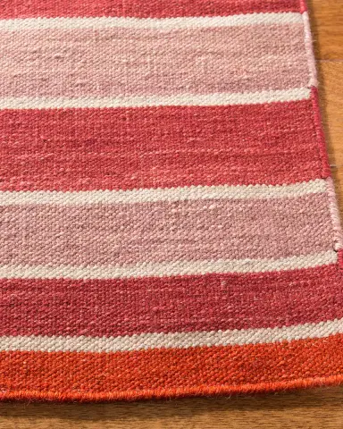 Ralph Lauren Home Barragan Stripe Hand-Woven Rug | Thumbnail 2