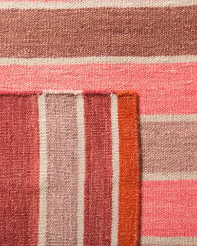 Ralph Lauren Home Barragan Stripe Hand-Woven Rug | Thumbnail 3