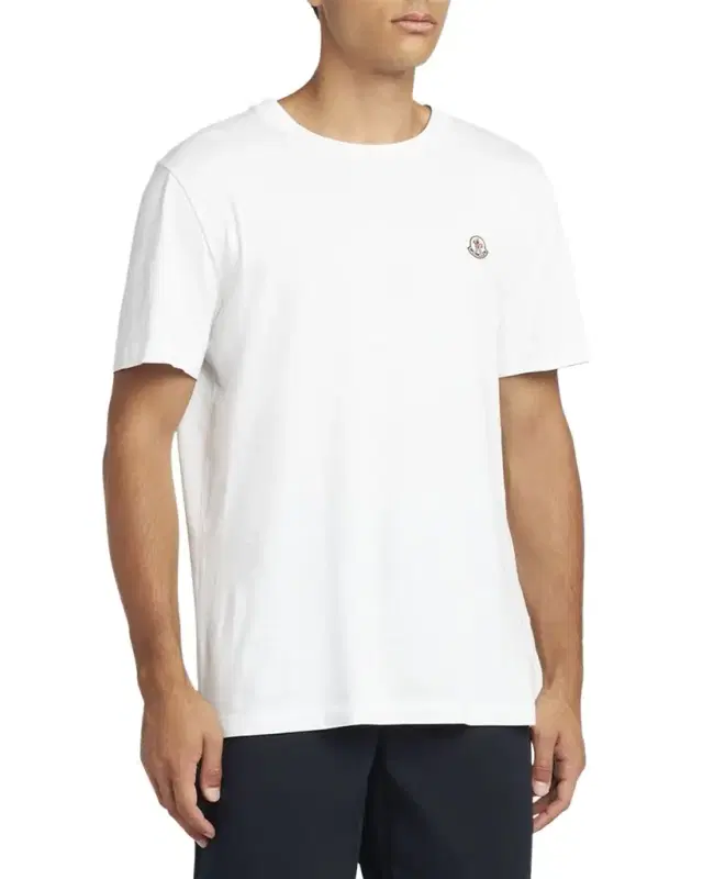 Men's 3-Pack Logo Patch Cotton T-Shirts