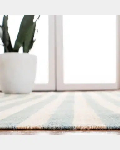 Ralph Lauren Home Celeste Stripe Hand-Woven Rug | Thumbnail 5