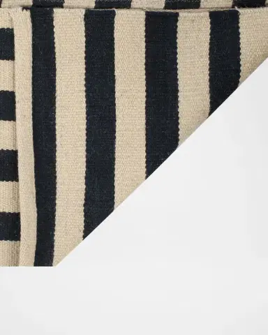 Ralph Lauren Home Celeste Stripe Patch Hand-Woven Rug | Thumbnail 3 Ralph Lauren Home Celeste Stripe Patch Hand-Woven Rug | Thumbnail 3