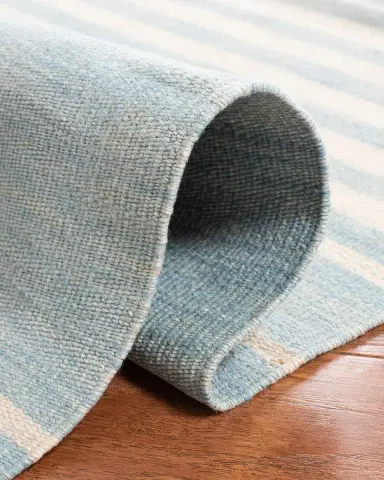 Ralph Lauren Home Bluff Point Stripe Hand-Woven Rug | Thumbnail 4 Ralph Lauren Home Bluff Point Stripe Hand-Woven Rug | Thumbnail 4