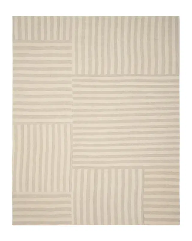 Ralph Lauren Home Celeste Stripe Patch Hand-Woven Rug