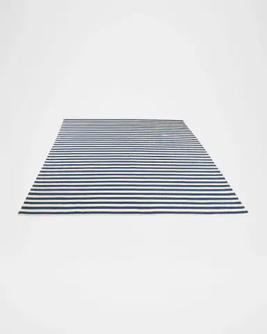 Ralph Lauren Home Celeste Stripe Hand-Woven Rug | Thumbnail 4