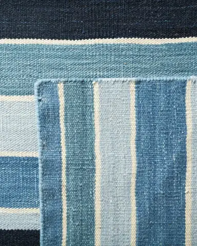 Ralph Lauren Home Barragan Stripe Hand-Woven Rug | Thumbnail 3