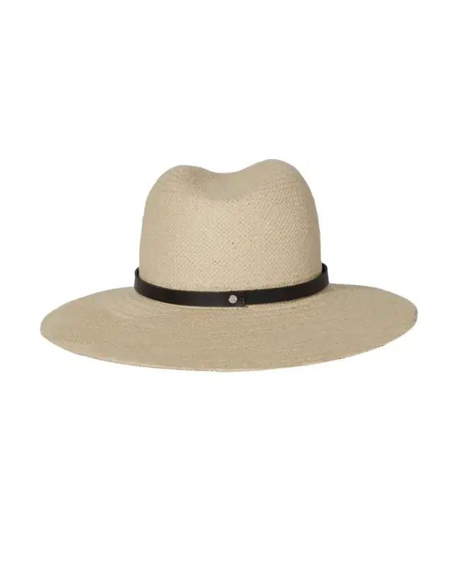Lyra Packable Straw Fedora Hat