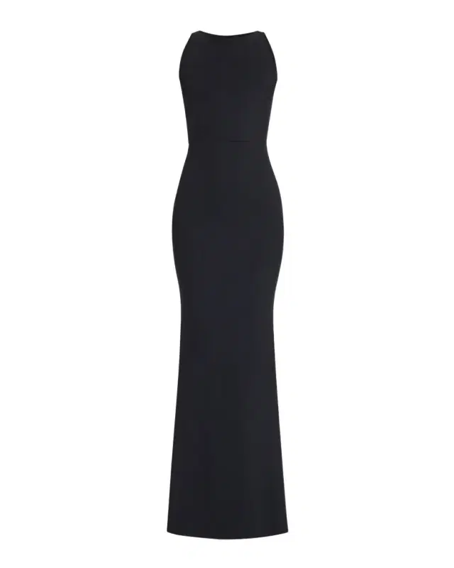 Chiara Boni La Petite Robe Iwoo Sleeveless Jersey Column Gown