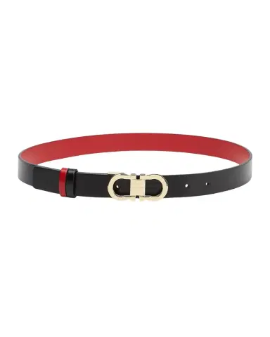Ferragamo Reversible Leather Gancini Belt | Thumbnail 1