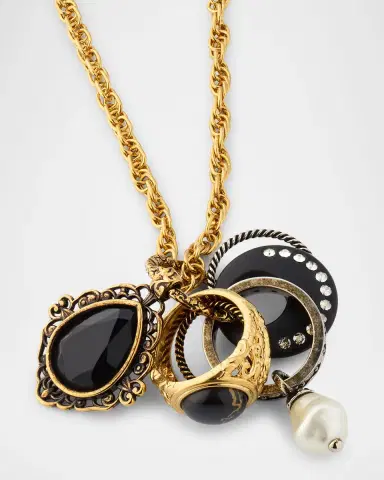 Chloé The Antique Faux Pearl Necklace | Thumbnail 2 Chloé The Antique Faux Pearl Necklace | Thumbnail 2