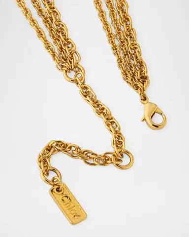 Chloé The Antique Faux Pearl Necklace | Thumbnail 3 Chloé The Antique Faux Pearl Necklace | Thumbnail 3