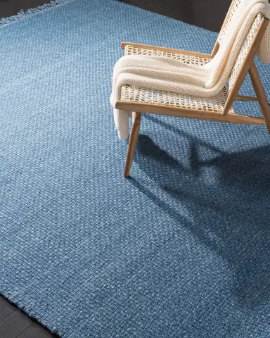Lauren Ralph Lauren Amalie Blue Flat-Weave Runner, 3 ' x 5 ' | Thumbnail 1 Lauren Ralph Lauren Amalie Blue Flat-Weave Runner, 3 ' x 5 ' | Thumbnail 1